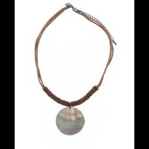 EUC Lia Sophia Harvest Moon Necklace